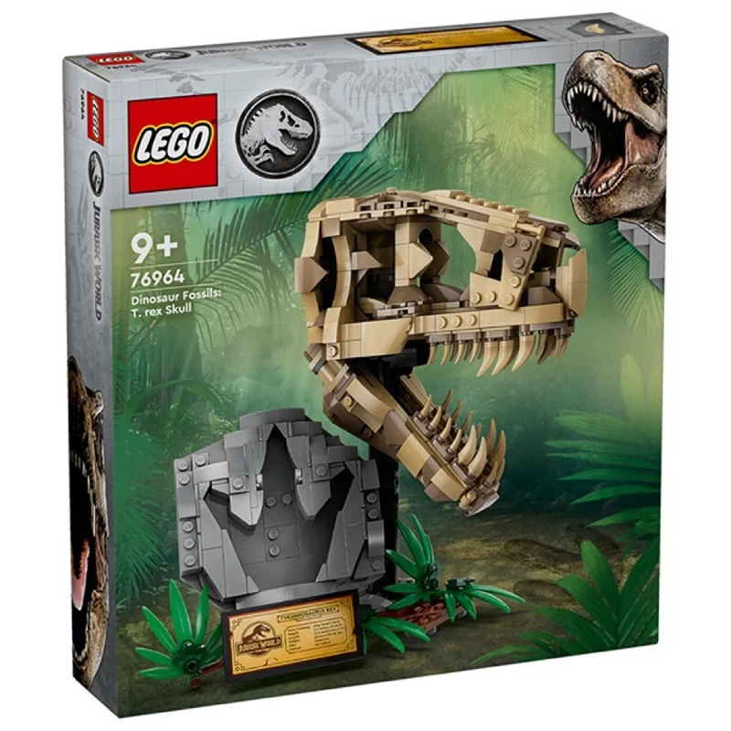 Iconic and recognizable LEGO charactersLEGO® Jurassic World™ Dinosaurfossiler: T. Rex-Kranium