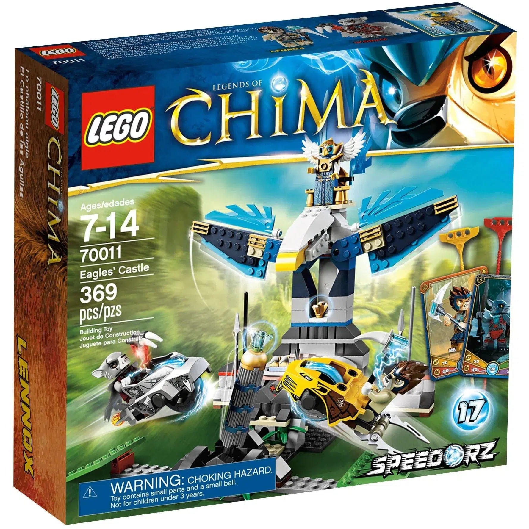 Offering educational value LEGOLEGO [Legends of Chima] - Eagles' Castle (70011)