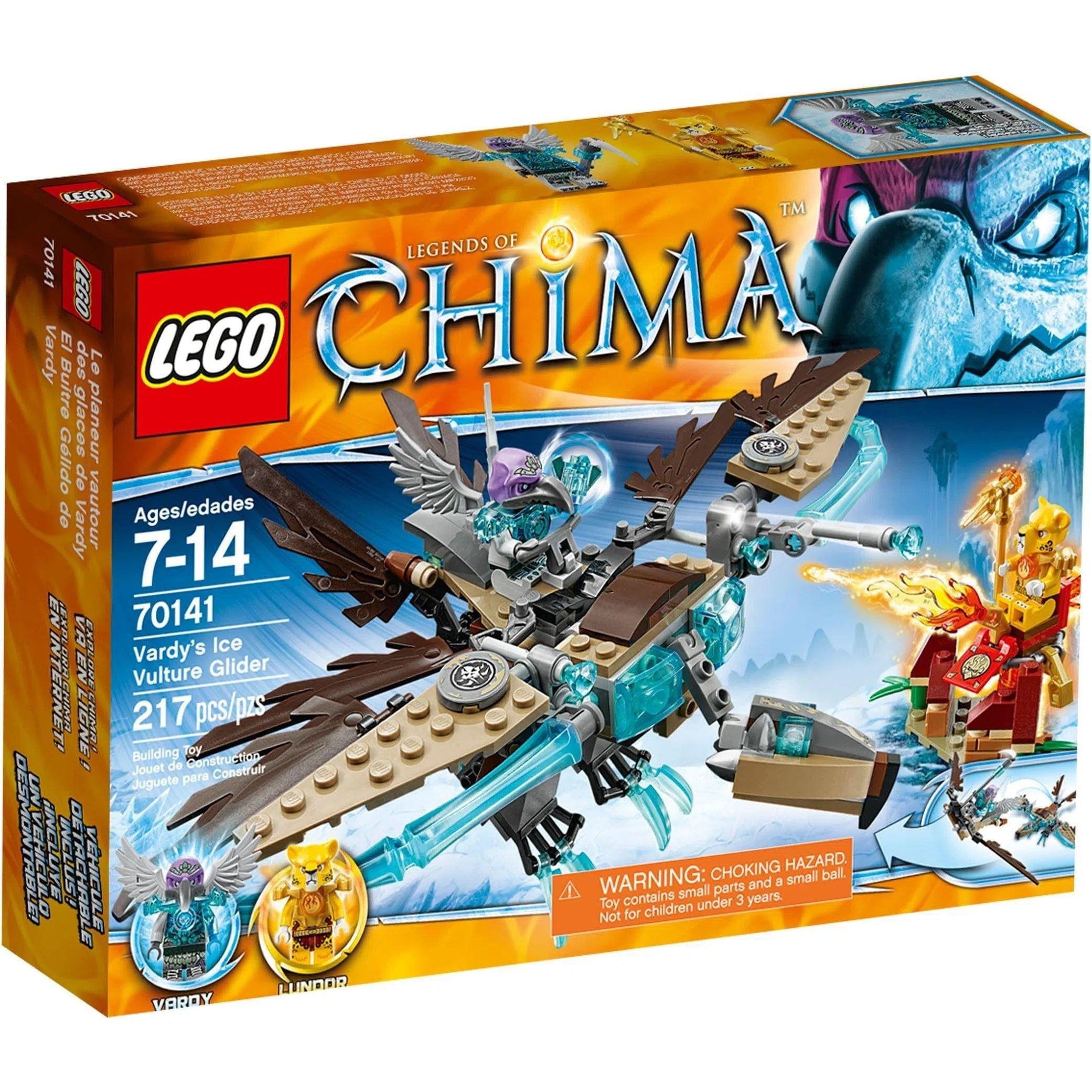Time-honored LEGO traditionsLEGO [Legends of Chima] - Vardy's Ice Vulture Glider (70141)