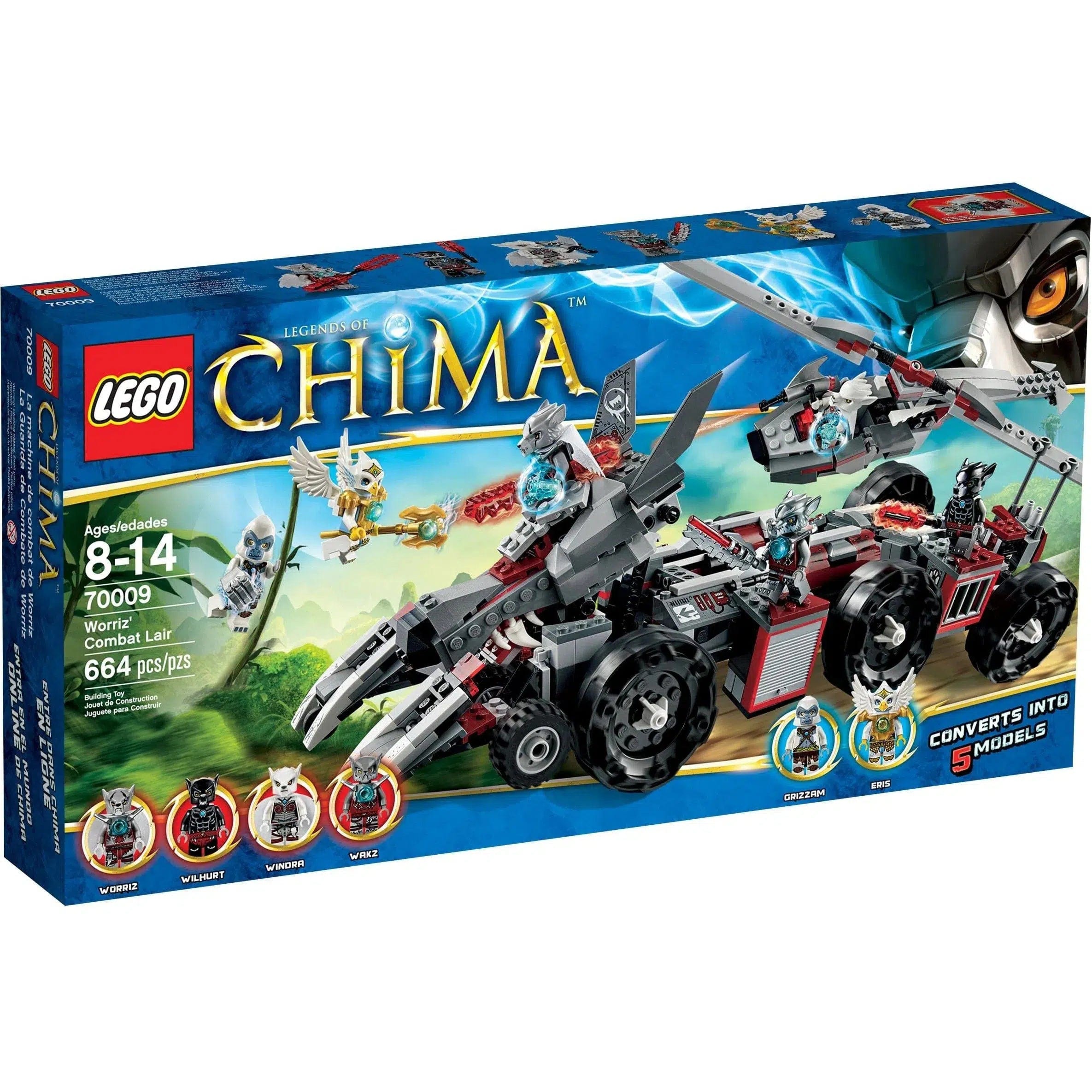 Encouraging resourcefulness LEGOLEGO [Legends of Chima] - Worriz's Combat Lair (70009)