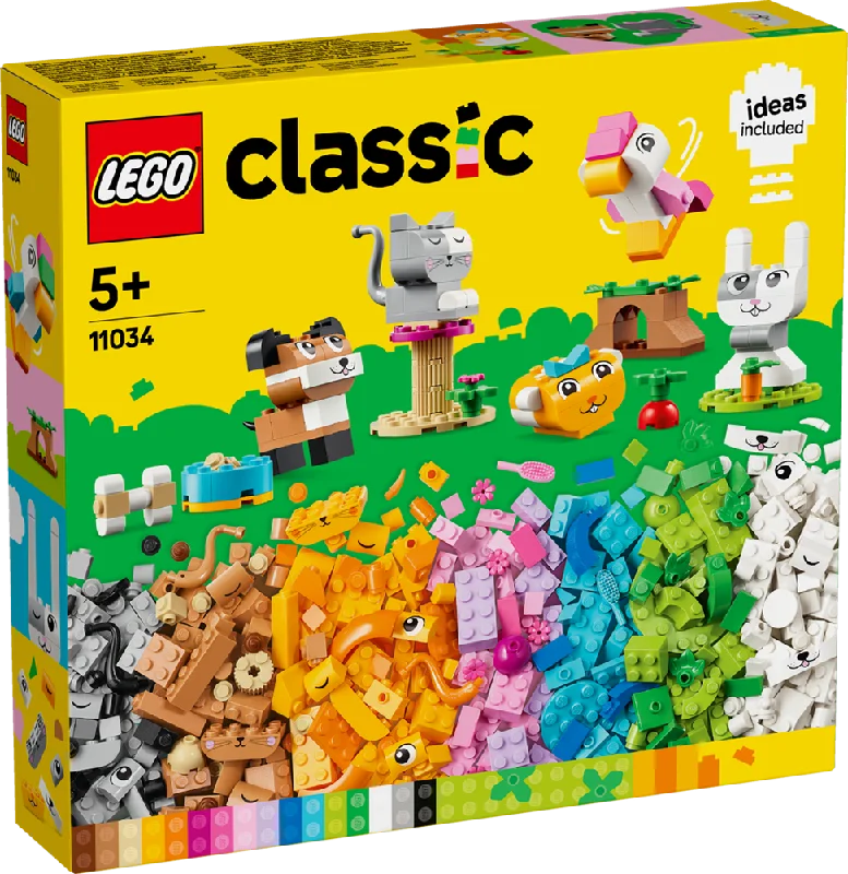 Non-toxic and safe LEGO toysLEGO LEGO Classic Creative Pets 11034
