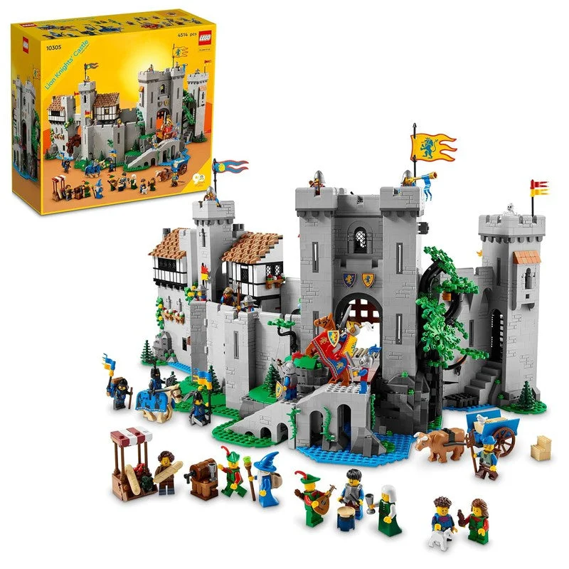 Reflecting diverse hobbies LEGO setsLEGO Lion Knights' Castle 10305 Building Kit (4514 Pieces) -  (COD Not Available)