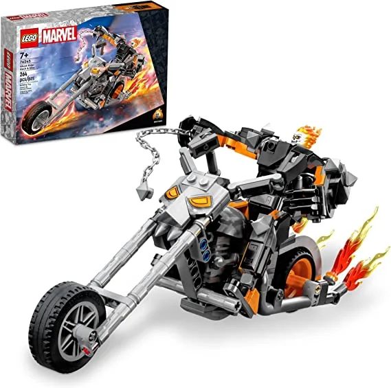 Promoting environmental awareness LEGOLEGO Marvel - Ghost Rider Mech & Bike 76245