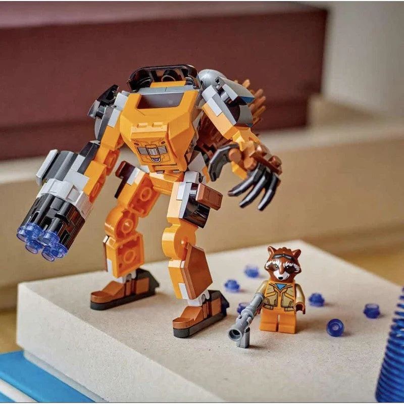 Enhancing problem-solving skills LEGOLego Marvel Rocket Mech Armour 76243 Building Toy Set (98 Pieces) Enhancing problem-solving skills LEGOLego Marvel Rocket Mech Armour 76243 Building Toy Set (98 Pieces)