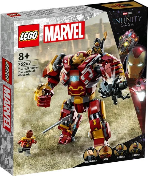 Promoting fine art skills LEGO modelsLego Marvel - The Hulkbuster: The Battle of Wakanda 76247
