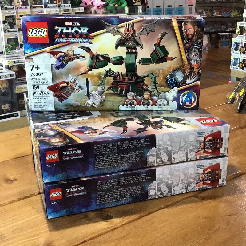 Collectible and valuable LEGO itemsLEGO Marvel - Thor: Love and Thunder - Attack on New Asgard 76207