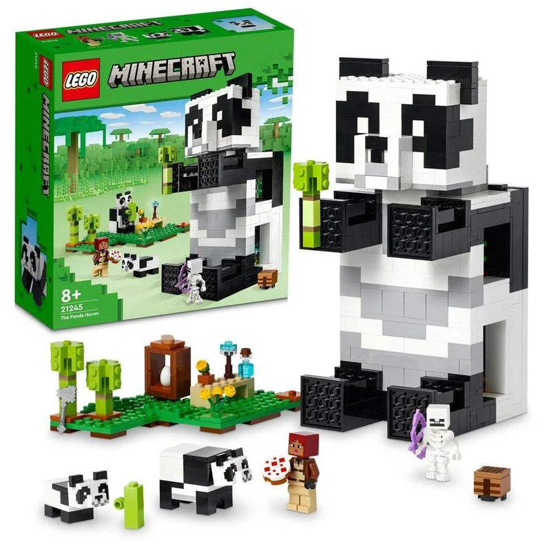Fun-filled LEGO adventuresLego Minecraft The Panda Haven Building Blocks Set (553 Pieces) Fun-filled LEGO adventuresLego Minecraft The Panda Haven Building Blocks Set (553 Pieces)