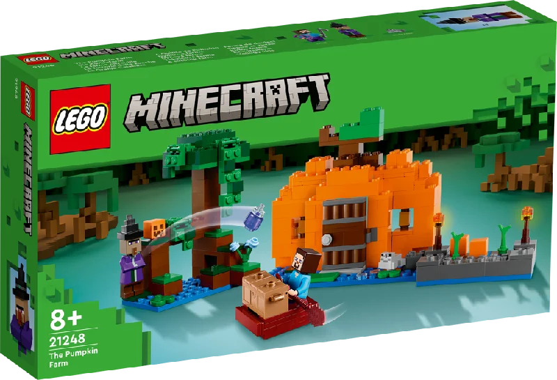 Endlessly customizable LEGO setsLEGO Minecraft The Pumpkin Farm 21248