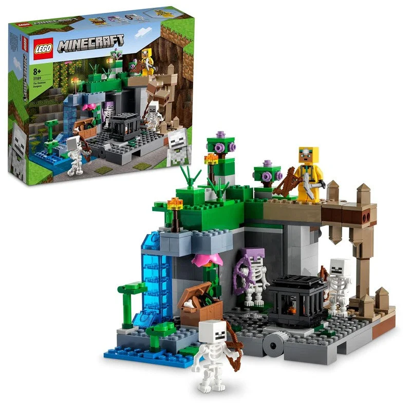 Age-appropriate LEGO toysLEGO Minecraft The Skeleton Dungeon 21189 Building Kit (364 Pieces)