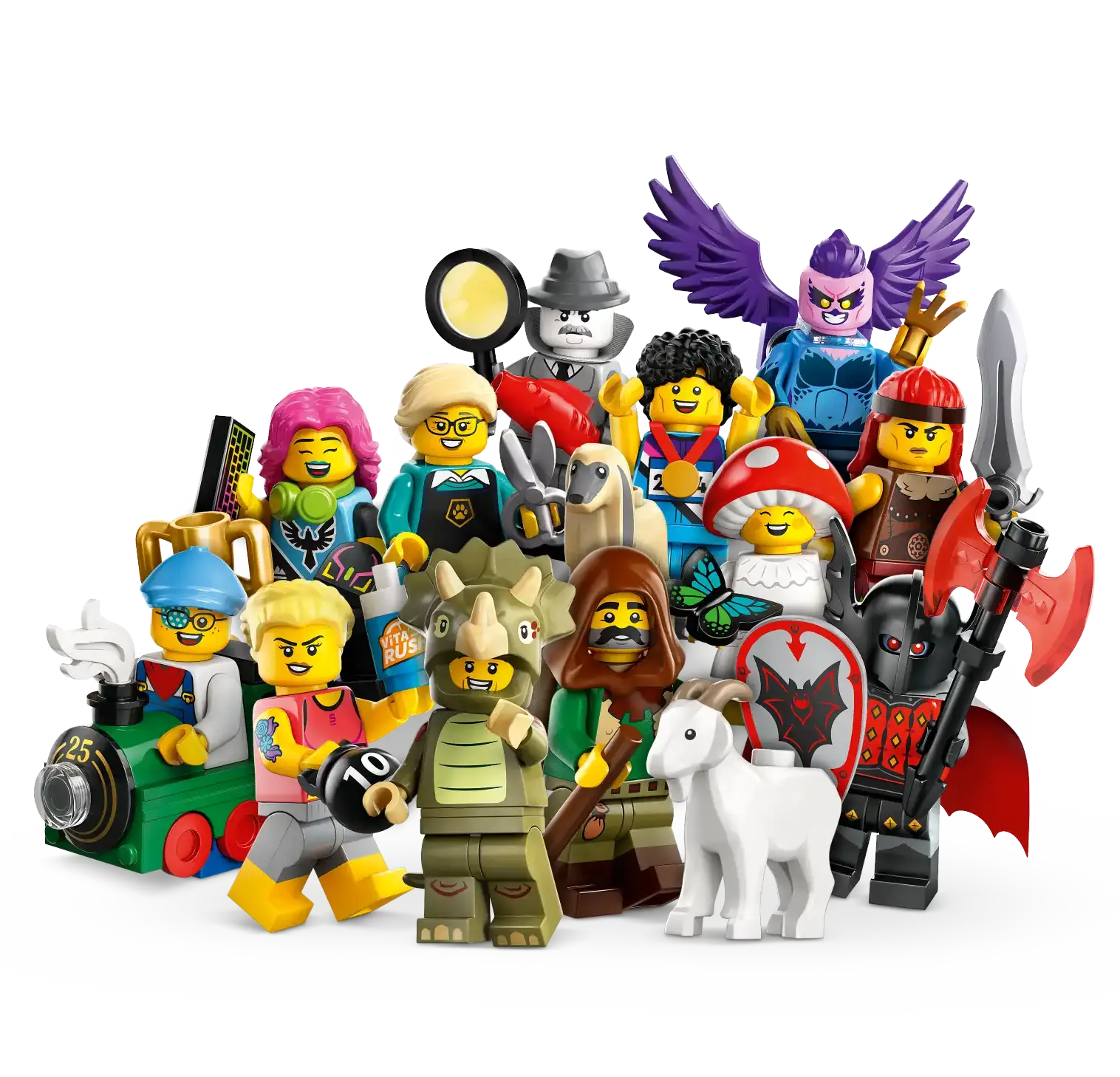 Environmentally friendly LEGO materialsLEGO MINIFIGURES 71045 Minifigures Series 25