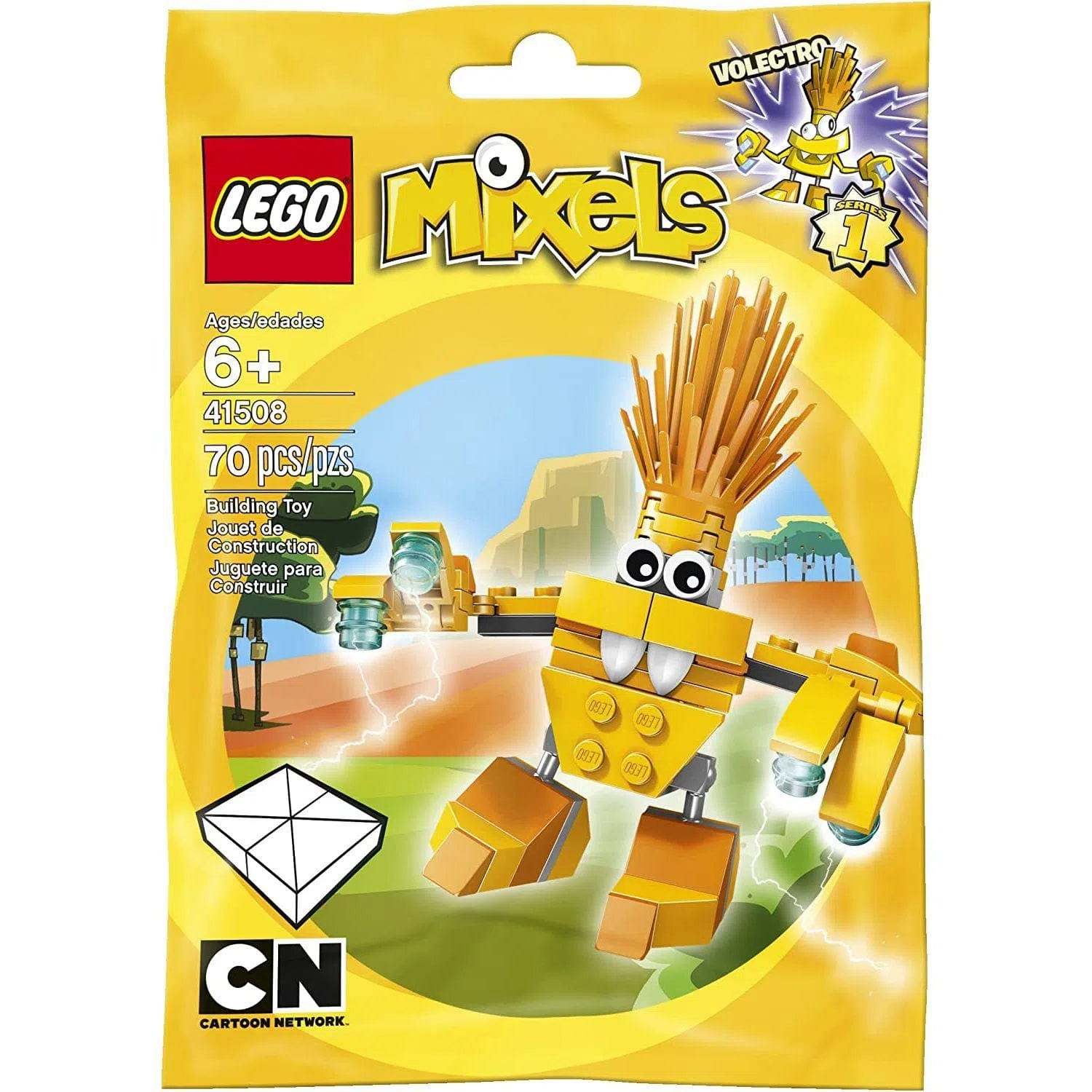 Promoting fine art skills LEGO modelsLEGO [Mixels] - Volectro (41508)
