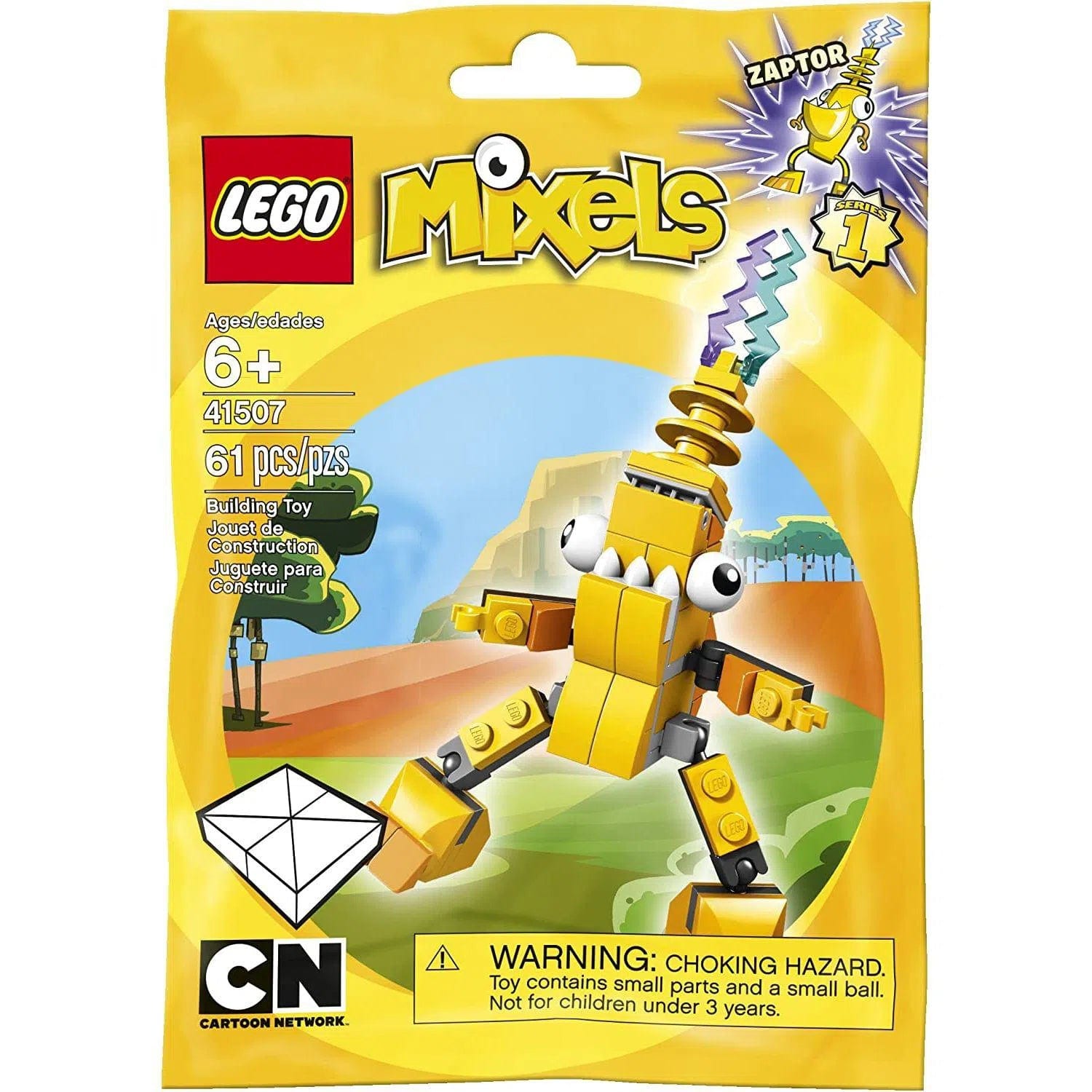 Enhancing problem-solving skills LEGOLEGO [Mixels] - Zaptor (41507)