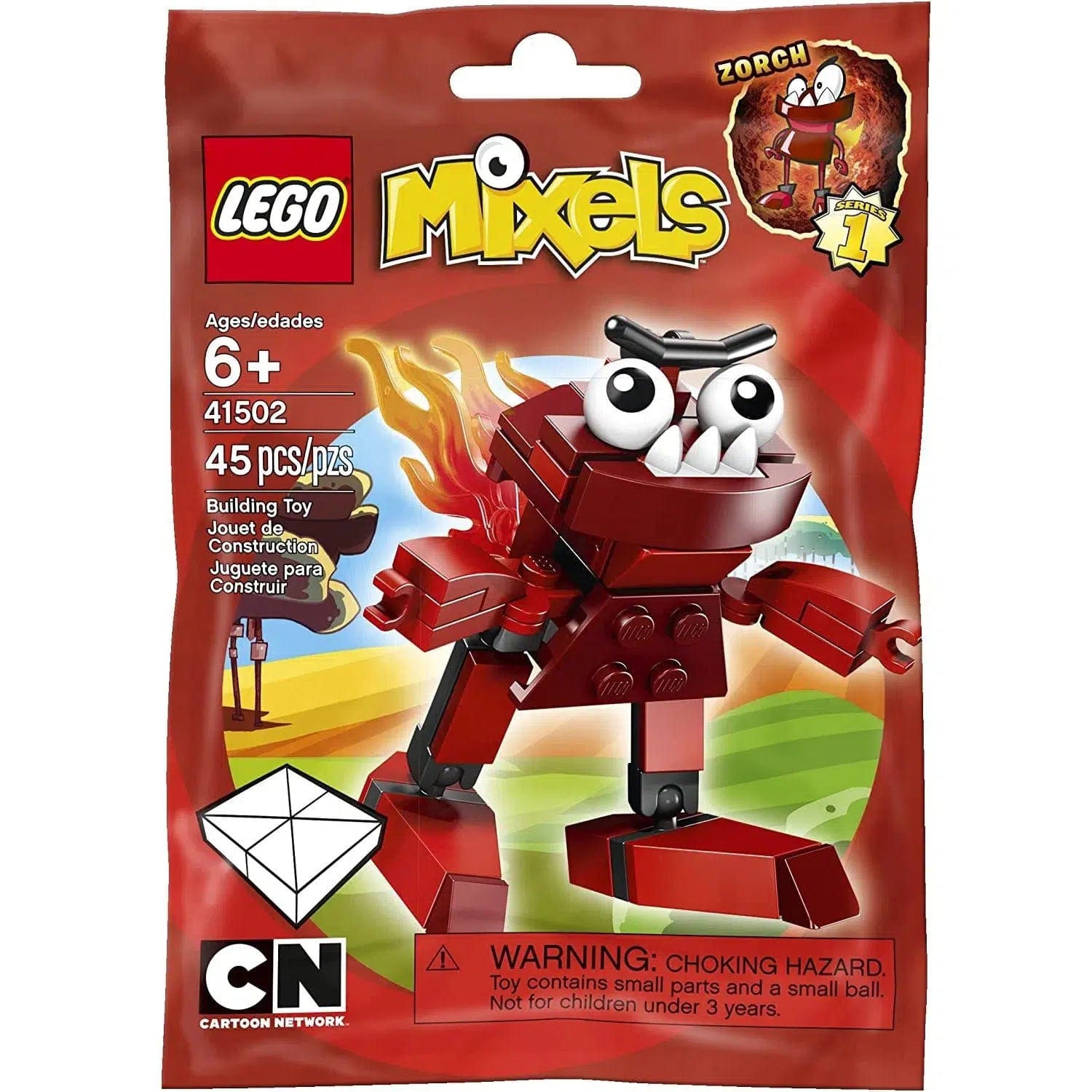 Promoting critical thinking LEGO challengesLEGO [Mixels] - Zorch (41502)