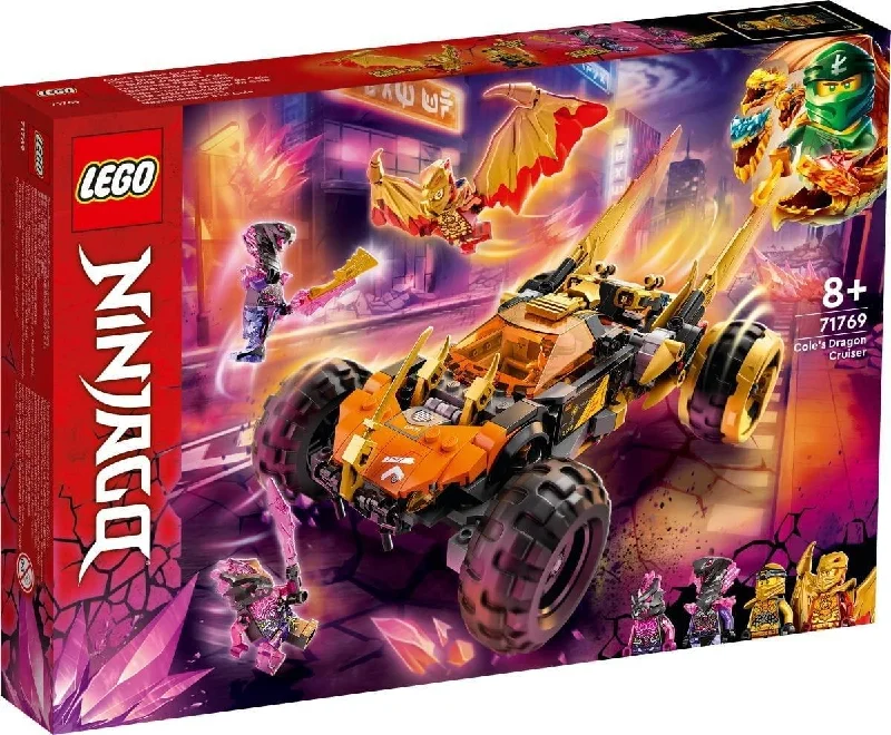 Environmentally friendly LEGO materialsLEGO NINJAGO 71769 Cole’s Dragon Cruiser