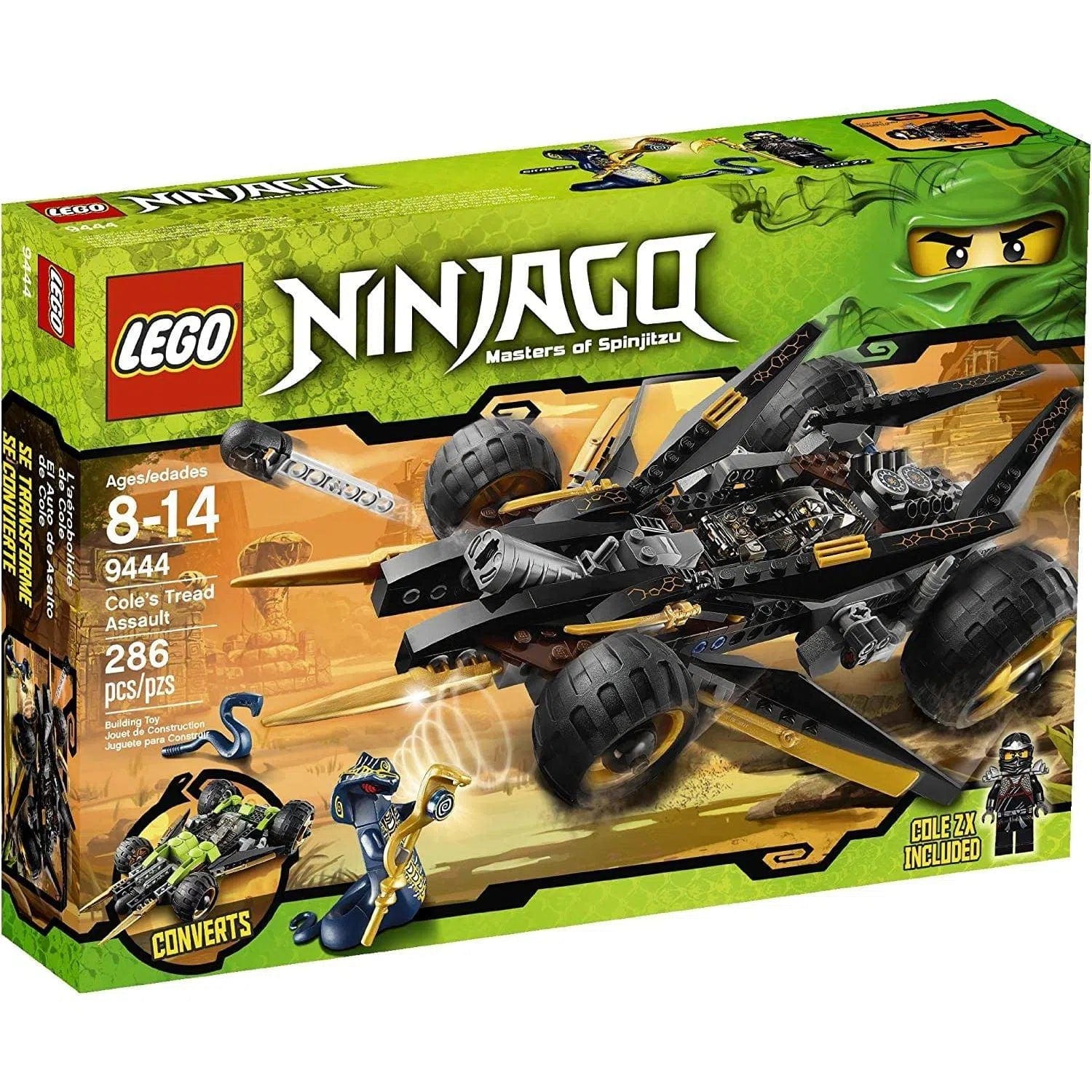 Skill-building LEGO activitiesLEGO [Ninjago] - Cole's Tread Assault (9444)