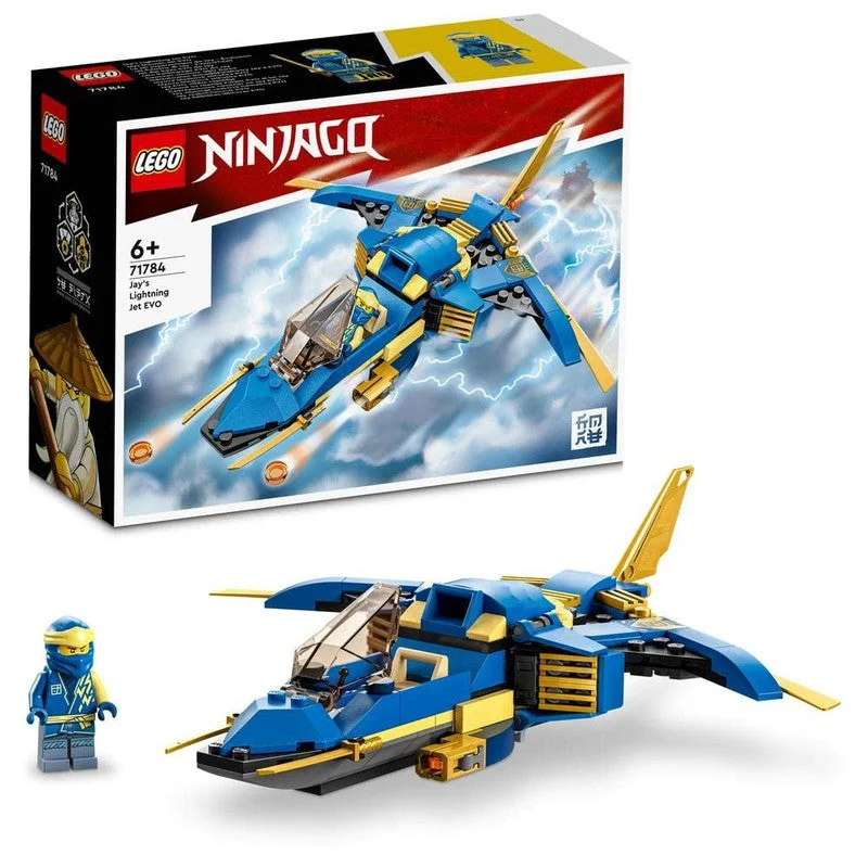 Promoting fine motor skills LEGO setsLEGO Ninjago Jay's Lightning Jet EVO 71784 Building Toy Set (146 Pcs) Promoting fine motor skills LEGO setsLEGO Ninjago Jay's Lightning Jet EVO 71784 Building Toy Set (146 Pcs)