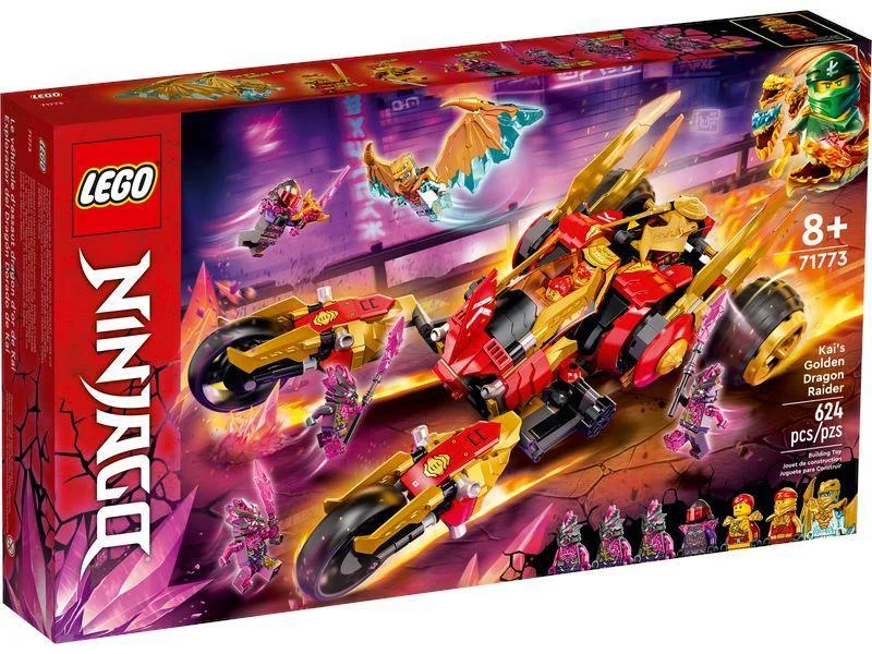 Time-honored LEGO traditionsLEGO NINJAGO 71773 Kai’s Golden Dragon Raider