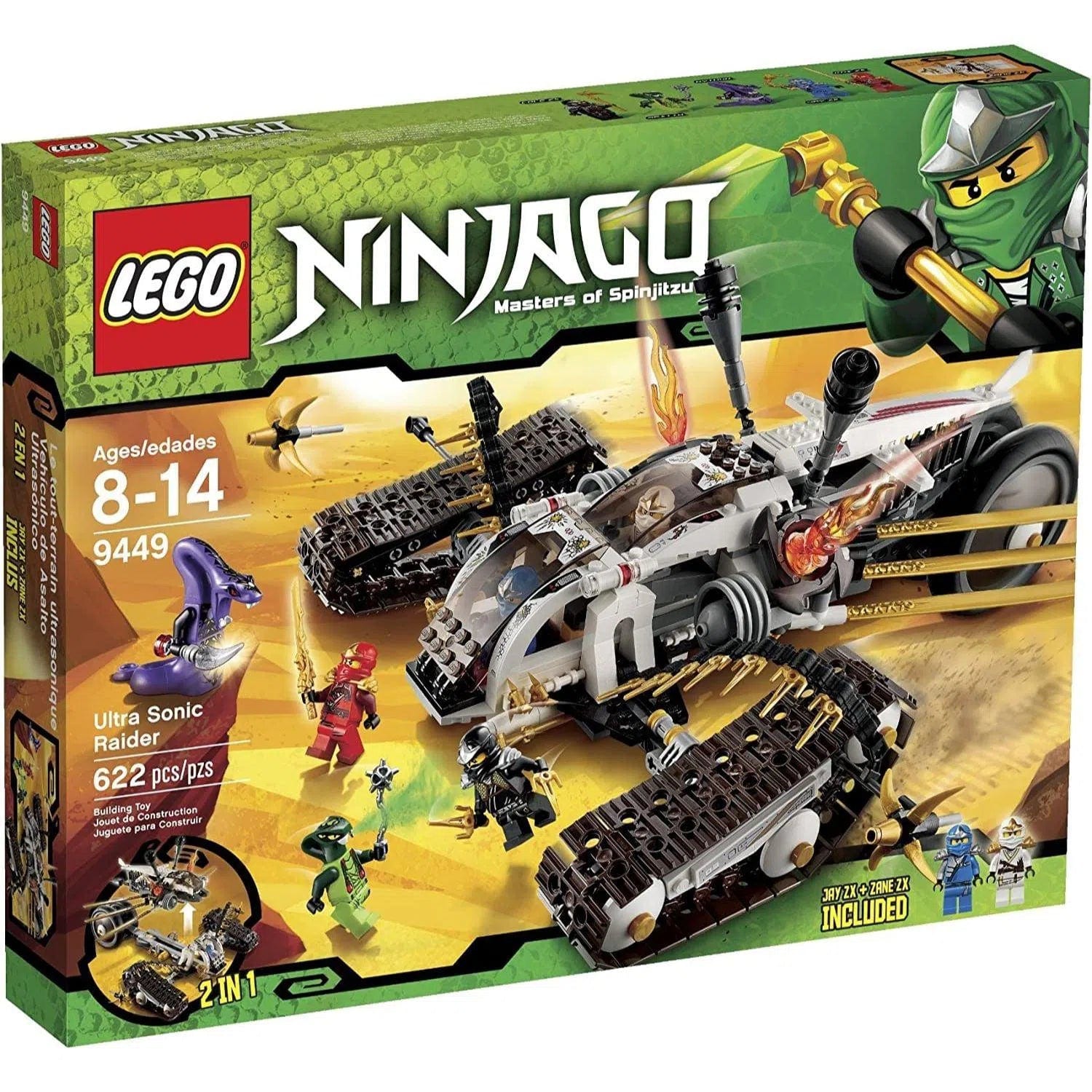 Highly adaptable LEGO creationsLEGO [Ninjago] - Ultra Sonic Raider (9449)