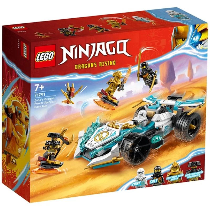 Providing a tactile learning experience LEGOLEGO® NINJAGO® Zane's Dragon Power Spinjitzu Racing Car Providing a tactile learning experience LEGOLEGO® NINJAGO® Zane's Dragon Power Spinjitzu Racing Car