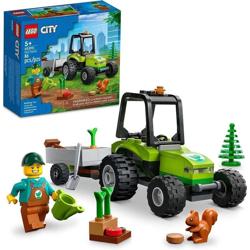 Offering a wide range of themes LEGOLEGO City Park Tractor Construction Blocks Set (60390) - TM