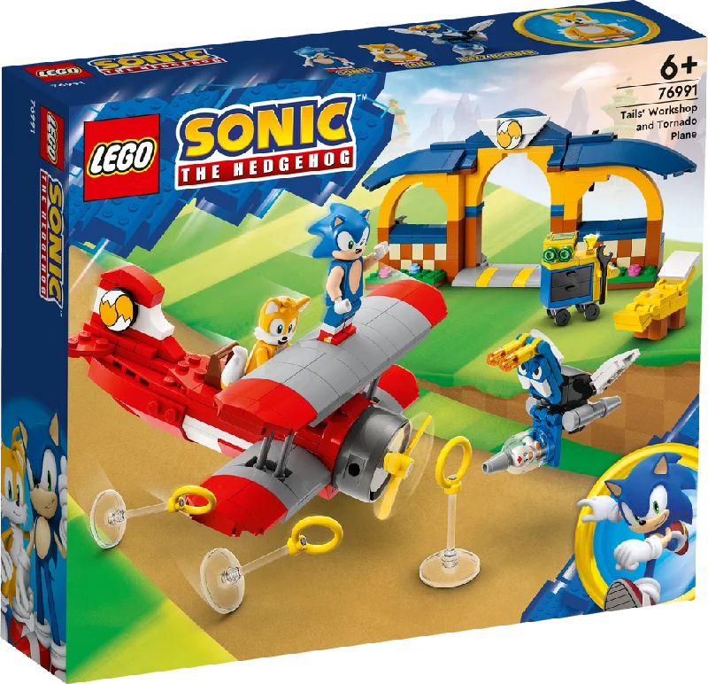 Timeless and classic LEGO toysLEGO Sonic Tails' Workshop and Tornado Plane 76991