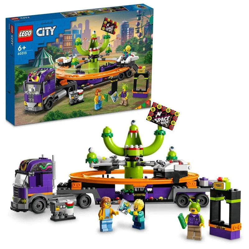 Offering endless possibilities LEGOLEGO Space Ride Amusement Truck Building Kit Role Play (433 Pcs) Offering endless possibilities LEGOLEGO Space Ride Amusement Truck Building Kit Role Play (433 Pcs)