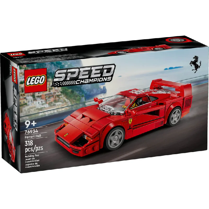 Encouraging teamwork LEGO gamesLEGO® Speed Champions Ferrari F40 Supercar 318 Piece Building Set (76934) Encouraging teamwork LEGO gamesLEGO® Speed Champions Ferrari F40 Supercar 318 Piece Building Set (76934)