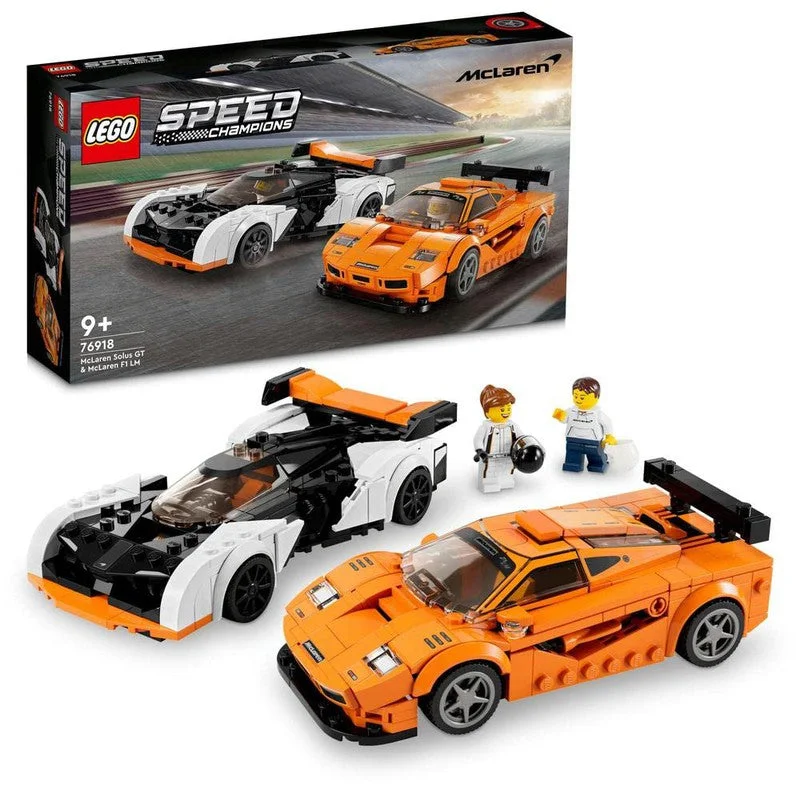 Fun-filled LEGO adventuresLego Speed Champions Mclaren Solus GT and Mclaren F1 LM Building & Construction Toy Set (581 Pieces) Fun-filled LEGO adventuresLego Speed Champions Mclaren Solus GT and Mclaren F1 LM Building & Construction Toy Set (581 Pieces)