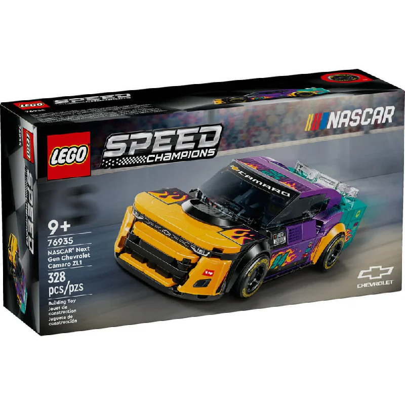 Stress-relieving LEGO buildingLEGO® Speed Champions NASCAR Next Gen Chevrolet Camaro ZL1 328 Piece Building Set (76935) Stress-relieving LEGO buildingLEGO® Speed Champions NASCAR Next Gen Chevrolet Camaro ZL1 328 Piece Building Set (76935)