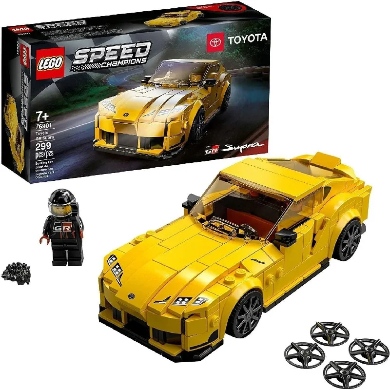 Offering endless joy LEGOLEGO Speed Champions Toyota GR Supra 76901 Toy Car Building Toy (299 Pieces) Offering endless joy LEGOLEGO Speed Champions Toyota GR Supra 76901 Toy Car Building Toy (299 Pieces)