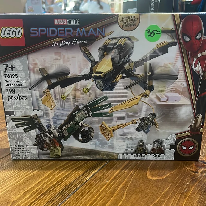 Environmentally friendly LEGO materialsLEGO - spiderman no way home drone duel 76195