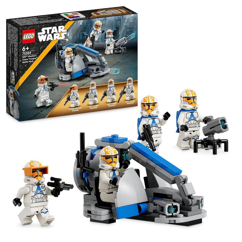 Fun-filled LEGO adventuresLego Star Wars 332nd Ahsoka’s Clone Trooper Battle Pack (108 Pieces) Fun-filled LEGO adventuresLego Star Wars 332nd Ahsoka’s Clone Trooper Battle Pack (108 Pieces)