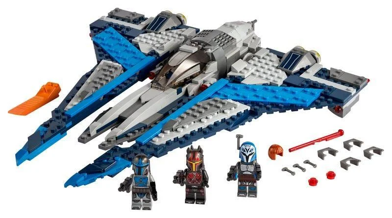 Precisely scaled LEGO miniaturesLEGO STAR WARS 75316 Mandalorian Starfighter