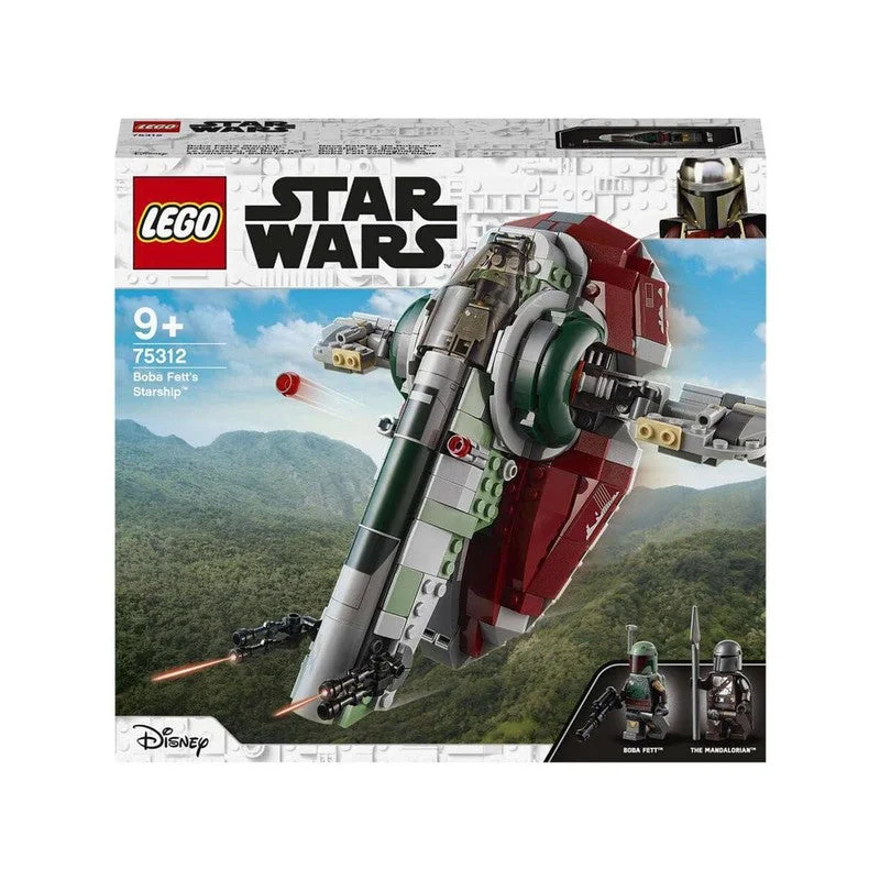 Reflecting diverse hobbies LEGO setsLEGO Star Wars Boba Fett’s Starship 75312 Building Kit (593 Pieces)