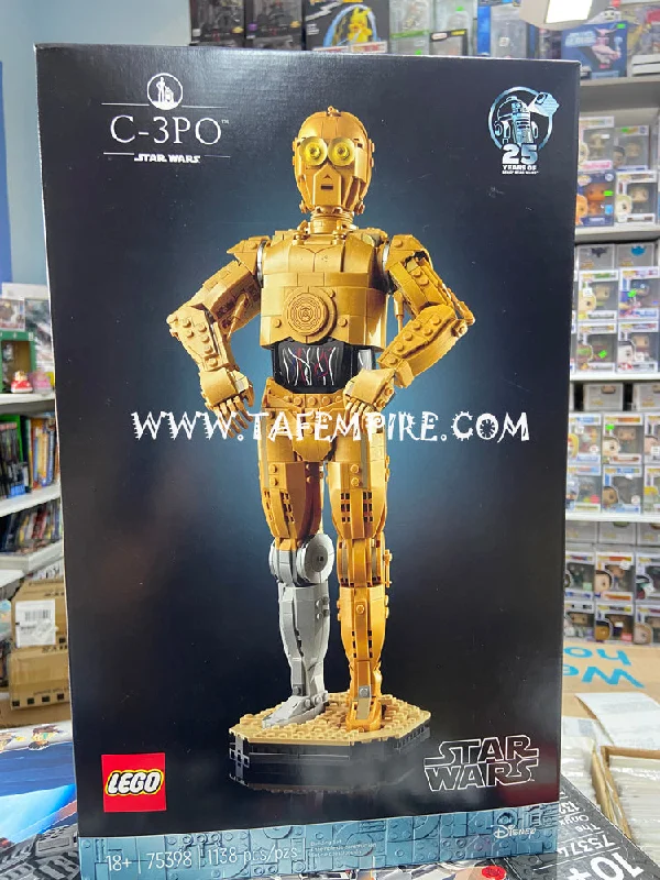 Skill-building LEGO activitiesLEGO STAR WARS C-3PO #75398 25 Years of Star Wars Legos Collection sealed
