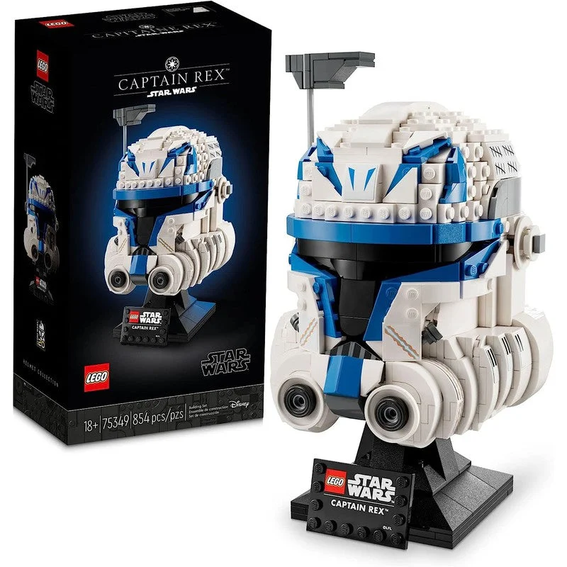 Enhancing problem-solving skills LEGOLEGO Star Wars Captain Rex Helmet Building Set 75349 (854 Pieces)
