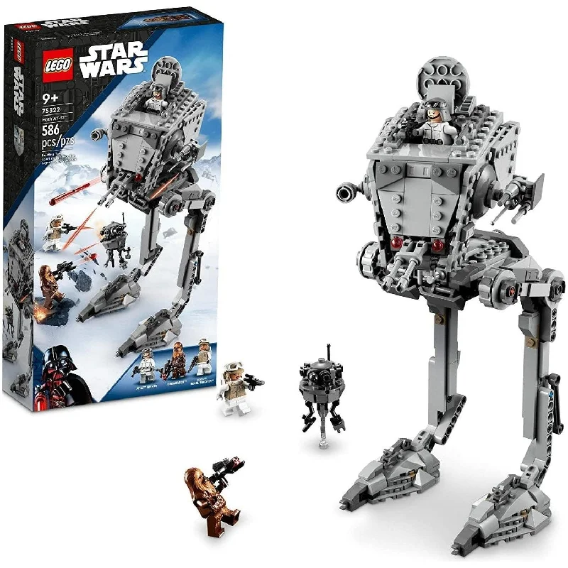 Offering educational value LEGOLEGO Star Wars Hoth at-ST 75322 Building Kit; with a Buildable Battle of Hoth at-ST Walker and 4 Star Wars: (586 Pieces) Offering educational value LEGOLEGO Star Wars Hoth at-ST 75322 Building Kit; with a Buildable Battle of Hoth at-ST Walker and 4 Star Wars: (586 Pieces)