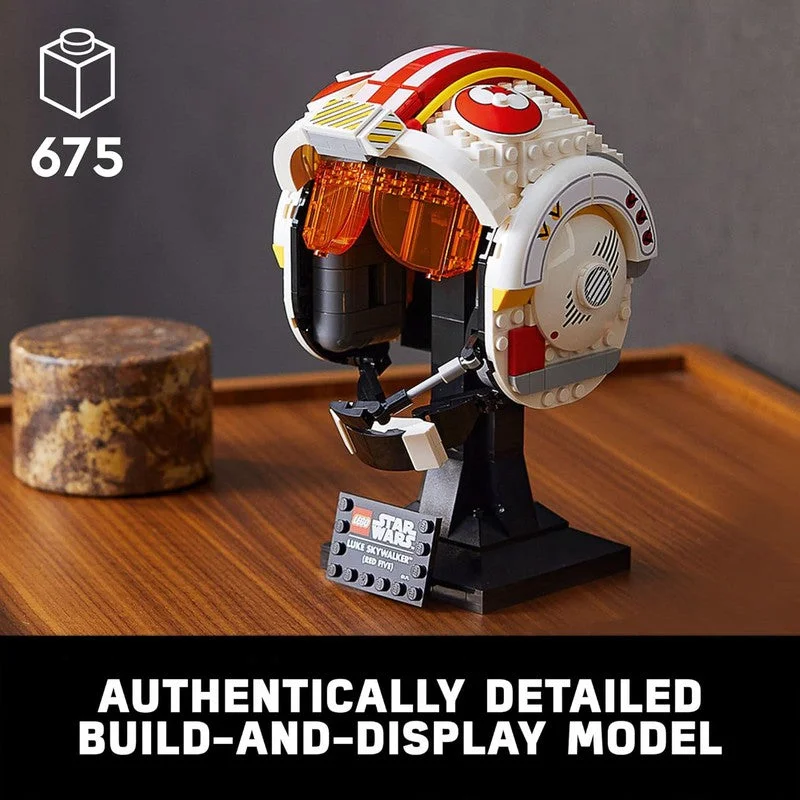 Collectible and valuable LEGO itemsLEGO Star Wars Luke Skywalker (Red Five) Helmet 75327 Fun, Creative Building Kit (675 Pieces)