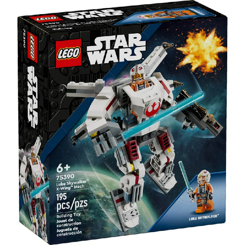 Encouraging exploration and discovery LEGOLEGO® Star Wars™ Luke Skywalker™ X-Wing™ Mech 195 Piece Building Kit (75390) Encouraging exploration and discovery LEGOLEGO® Star Wars™ Luke Skywalker™ X-Wing™ Mech 195 Piece Building Kit (75390)