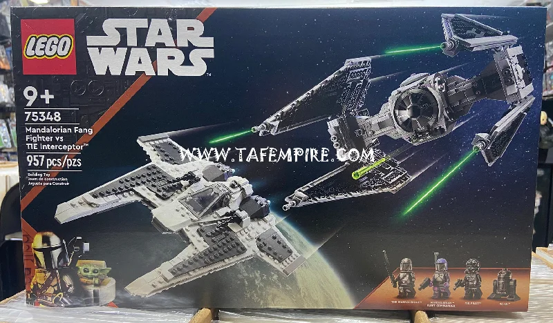 Inspiring creativity and innovation LEGOLEGO Star Wars: Mandalorian Fang Fighter Vs. Tie Interceptor (75348)