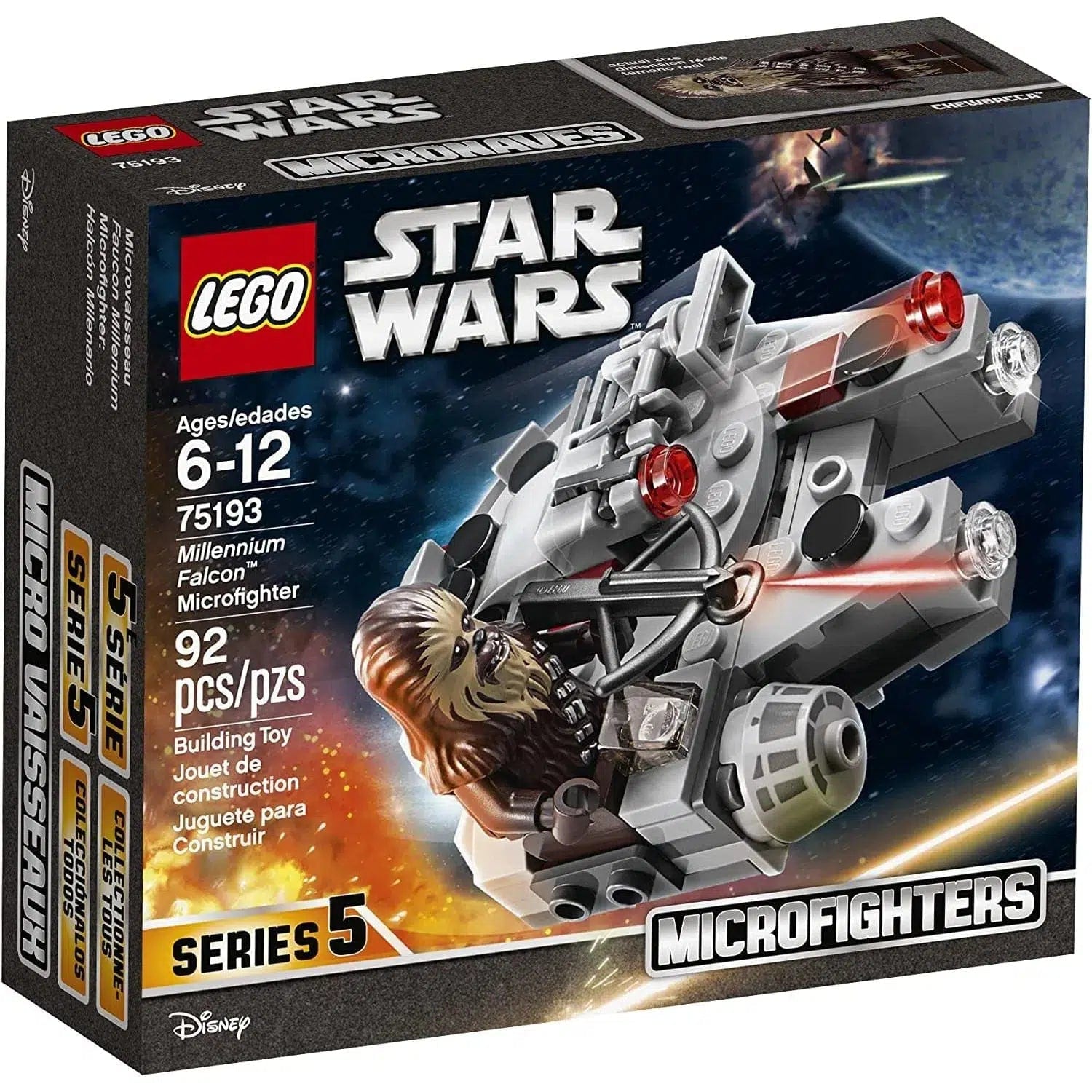 Promoting spatial awareness LEGOLEGO [Star Wars] - Millennium Falcon Microfighter (75193)