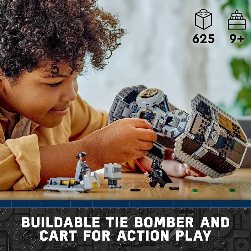 Time-honored LEGO traditionsLEGO Star Wars TIE Bomber 75347 Model Building Kit (625 Pieces)