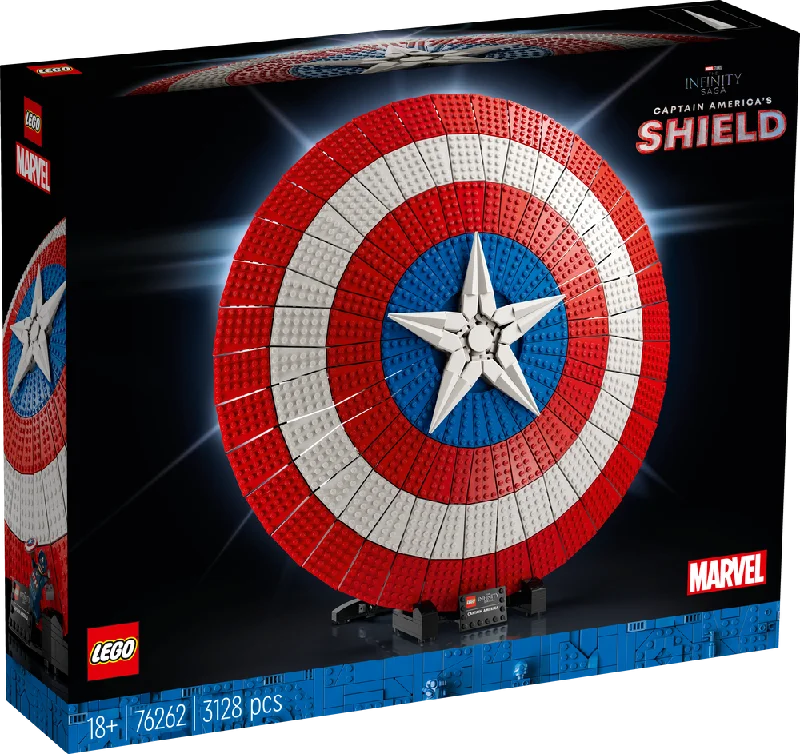 Encouraging imaginative storytelling LEGOLEGO Super Heroes Marvel Captain America's Shield 76262 Encouraging imaginative storytelling LEGOLEGO Super Heroes Marvel Captain America's Shield 76262