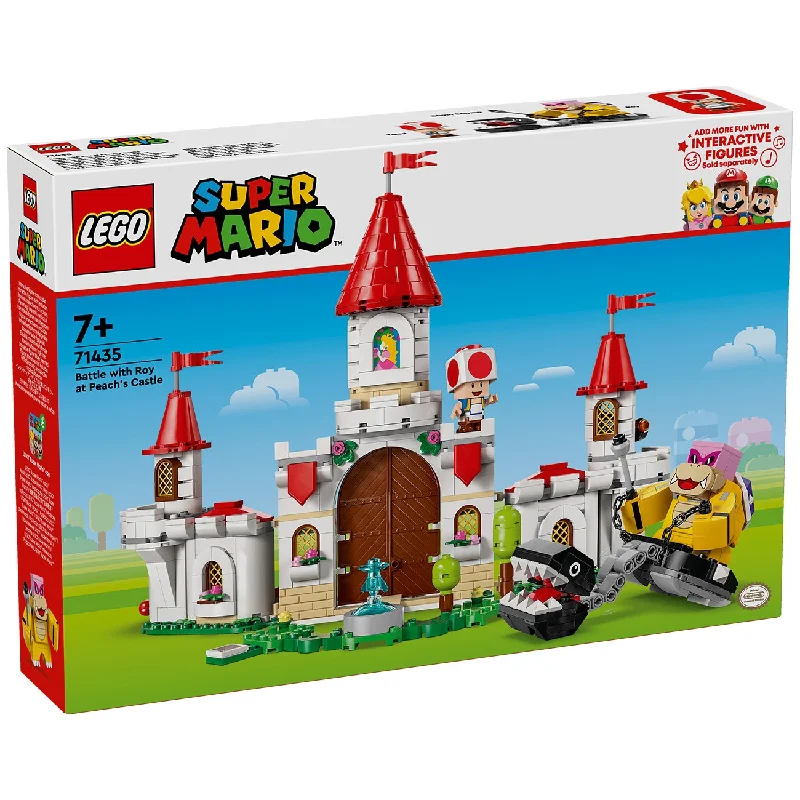 Captivating and enchanting LEGO worldsLEGO® Super Mario Kamp mod Roy ved Peach's Castle