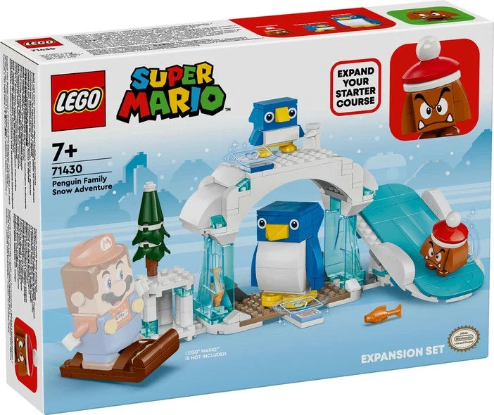 Intricate and intricate LEGO designsLego Super Mario - Penguin Family Snow Adventure 71430
