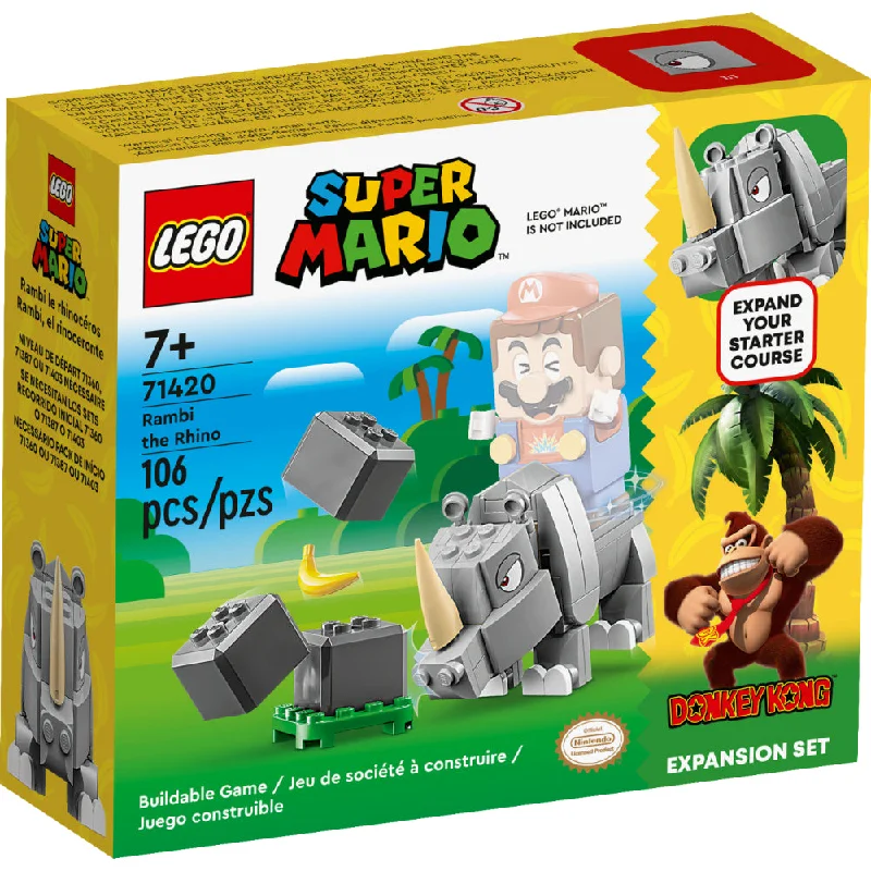 Offering a sense of pride LEGOLEGO® Super Mario Set De Expansión: Rambi, El Rinoceronte