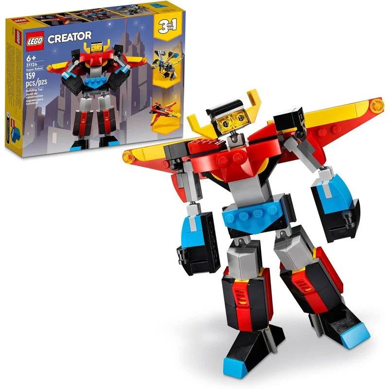 Beautifully crafted LEGO sculpturesLEGO Creator Super Robot Construction Blocks Set (31124) - TM