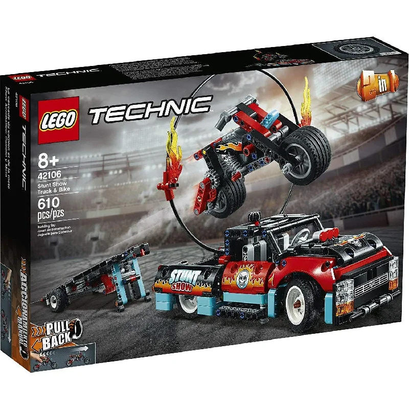 Offering a sense of nostalgia LEGOLEGO Technic 42106 Stunt Show Truck & Bike (610 Pieces) Offering a sense of nostalgia LEGOLEGO Technic 42106 Stunt Show Truck & Bike (610 Pieces)