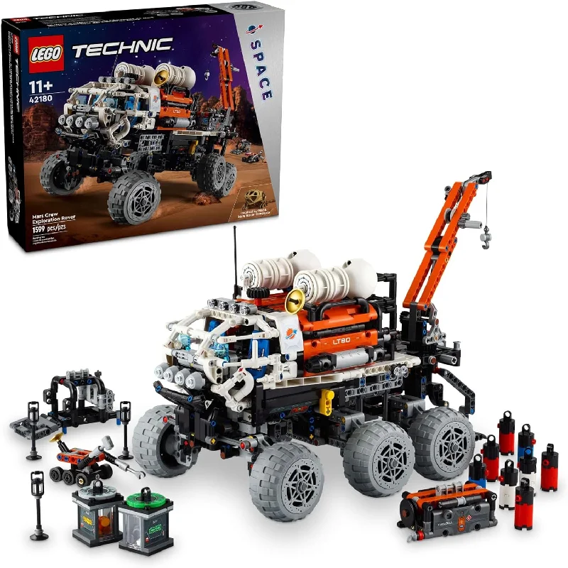 Perfect for both kids and adults LEGOLEGO Technic Mars Crew Exploration Rover 42180 sealed