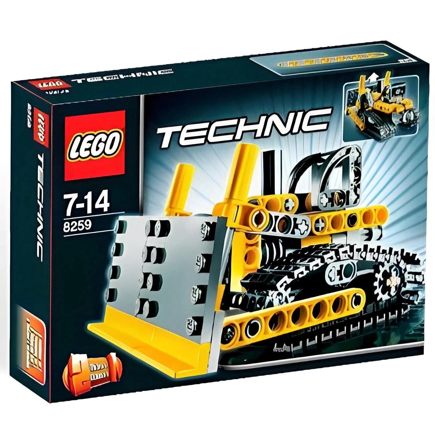 Fostering patience and perseverance LEGOLEGO [Technic] - Mini Bulldozer (8259)